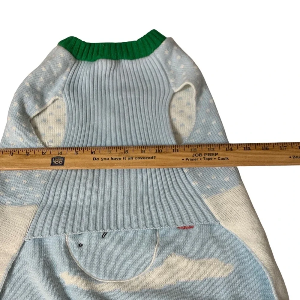Mitford Snowman Hallmark Christmas Dog Sweater LG Holiday Knit Pet Vest